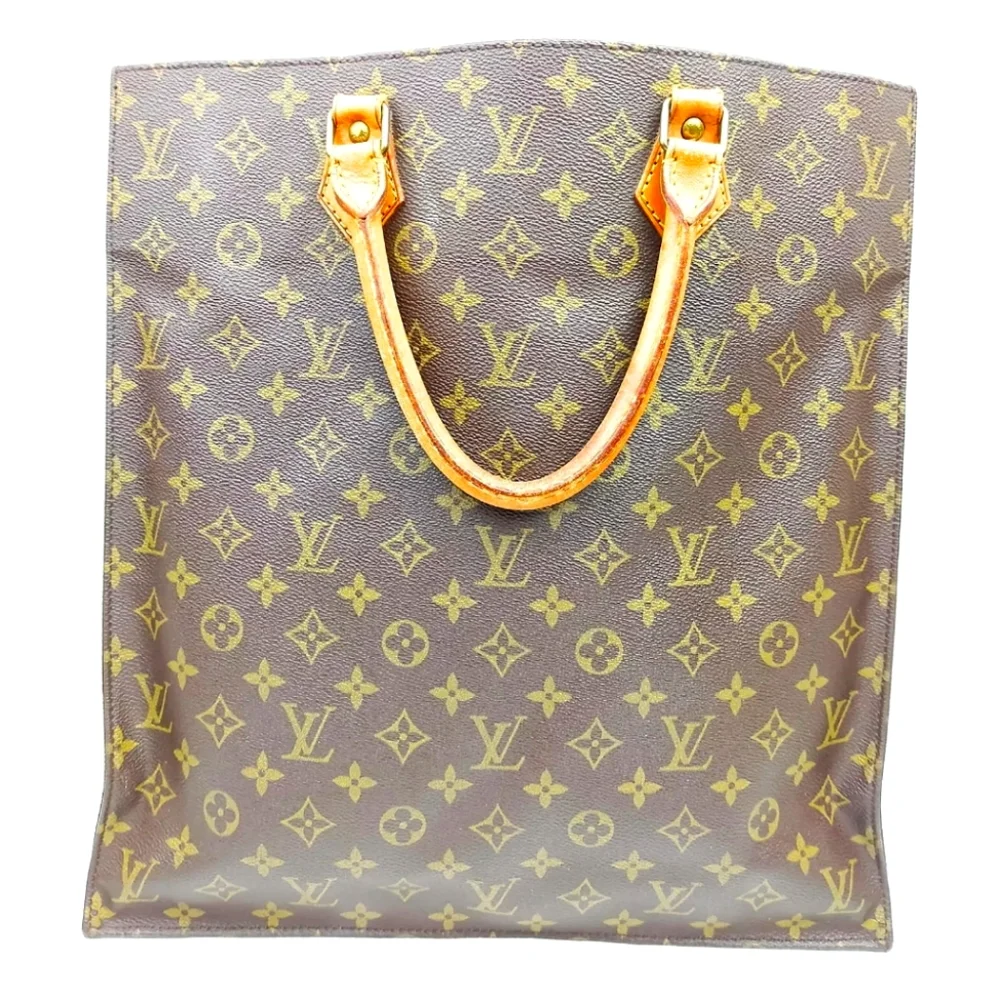 LV MONOGRAM SAC PLAT HANDBAG - Picture 1 of 6